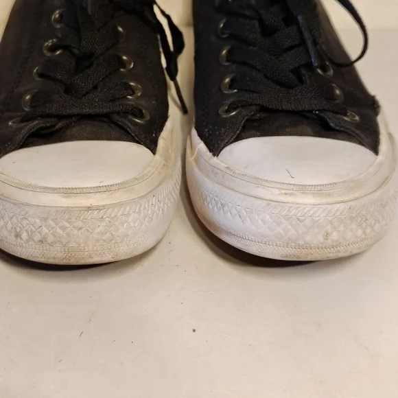 Converse All Star Chuck Taylor II Lunarlon Men's Sz 6 Black White Low Tops - Picture 7 of 13